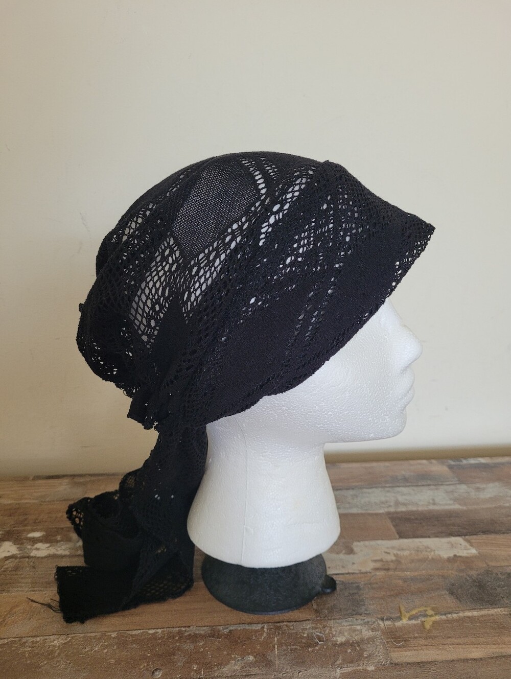 Free People Mellody Hair Scarf.black. Retail Price $48